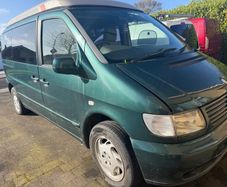 Mercedes Vito Camper Project With Pop Up Roof Included 7 Seater Automatic Great Investment