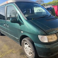 Mercedes Vito Camper Project With Pop Up Roof Included 7 Seater Automatic Great Investment