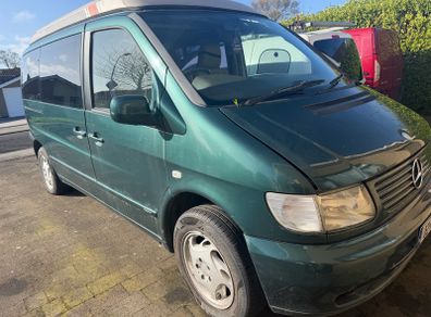 Mercedes Vito Camper Project With Pop Up Roof Included 7 Seater Automatic Great Investment