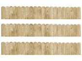 Border Rolls 3 pcs 120 cm Impregnated Pinewood