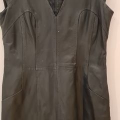 French Connection Genuine leather mini dress