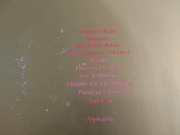Alphaville - The Breathtaking Blue - Vinyl Record + Hundreds More