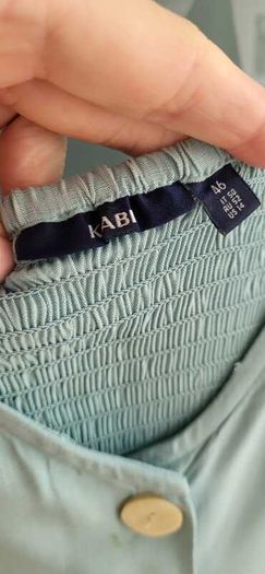 KRABI acqua button front midi Sz 46 (Fit 16-18UK)
