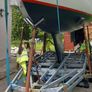 Yacht trailer galvanised with suspension Image 3