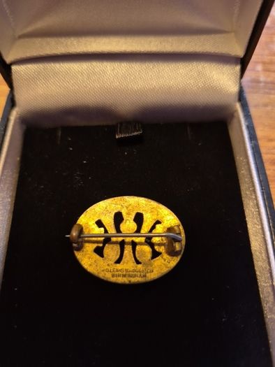 Vintage W. O. Lewis For Home and Country Pin Badge Birmingham