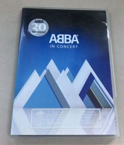 Abba In Concert (2004, All Regions, Dvd) Rare  Orignal Sticker On Case Voyage
