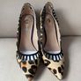 River Island Leopard High Heel Shoes Image 2