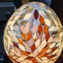 Egg-shaped mosaic lamp Image 4