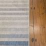 Tara Marina Stripe Rug Beige & Blue 160 x 230cm Image 7