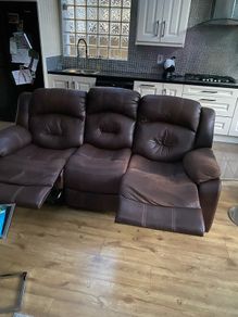 3 seater recliner sofa
