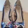 Floral Print Heels Image 2
