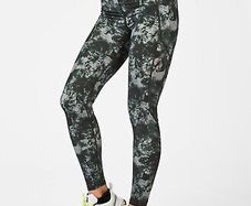 Sweaty Betty Zero Gravity High Waisted Leggings Green Tie dye print size XS