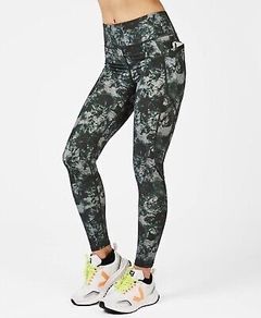 Sweaty Betty Zero Gravity High Waisted Leggings Green Tie dye print size XS