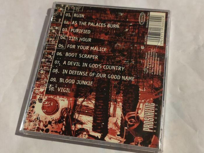 New Lamb of God - As The Palaces Burn Cd