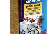 Siporax filter media