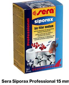 Siporax filter media