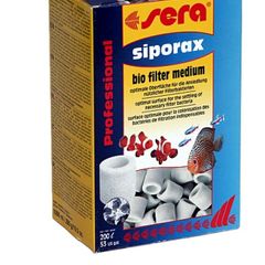 Siporax filter media