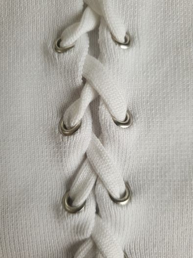 Zara white fine knit top uk 8-10