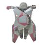 Star Wars Transformers Crossover Obi-Wan Kenobi Jedi Starfighter Action Figure Hasbro 2005 Image 5