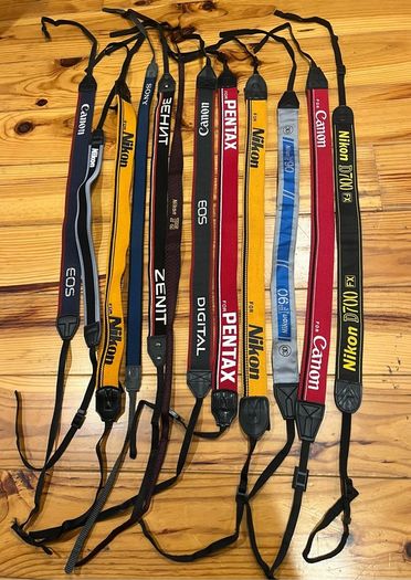 A Variety of Original Camera Straps