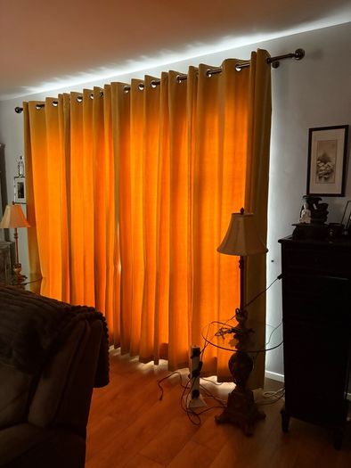 Curtains 90" x 90"