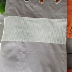 Long Grey Sparkly Curtains x 2 - NEW without tags