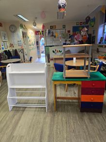Free Table, Desk & Shelving Unit
