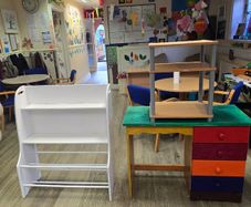 Free Table, Desk & Shelving Unit
