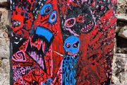 Mad Max is real  original acrylic painting