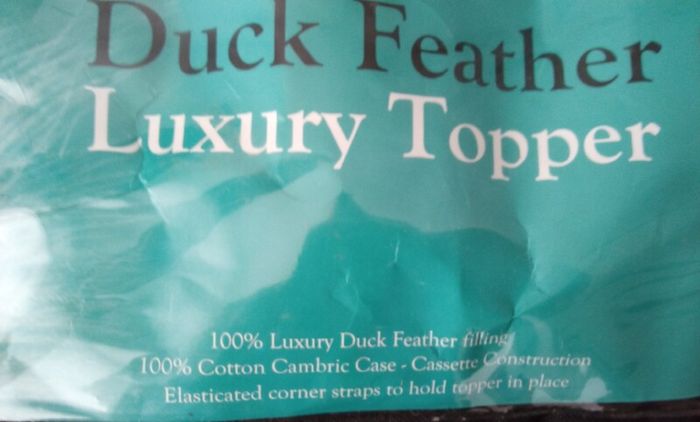 Duck Feather Mattress Topper