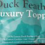 Duck Feather Mattress Topper Image 2