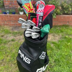 Full set of ping golf clubs