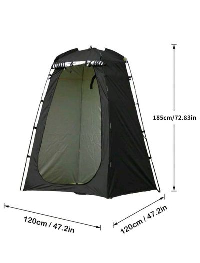 Hand held tent can be used for shower great for camping