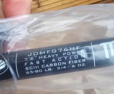St.croix mojo musky rod