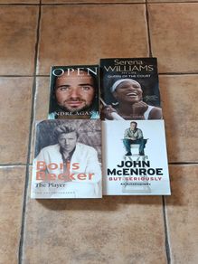 Tennis books Various