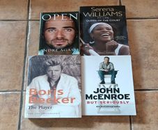 Tennis books Various