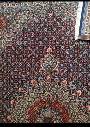 Stunning Large Persian Moud Hand Knotted Rug Carpet