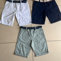 Boys Belted Shorts