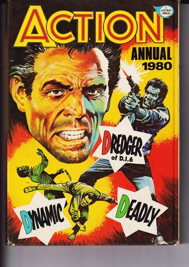 Action Annual 1980 Fleetway Hard Back Book