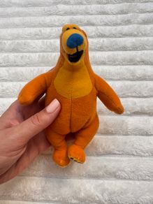 Bear in the Big Blue House Jim Hensons McDonalds 2002 Plush Soft approx. 16 cm. Used PLease see photos