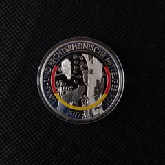 Germany : 2017 : Silver Medallion  / Coin " Climatic Region of Our Homeland "
