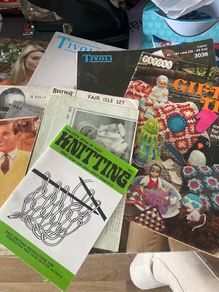Selection of Knitting and Crochet patterns
