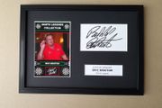 Darts legend ERIC BRISTOW framed autograph