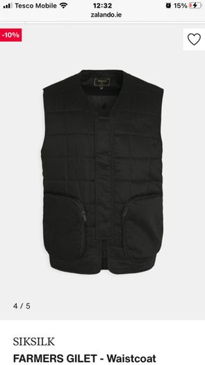 Siksilk gilet gillet