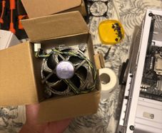 Stock CPU cooler fan (LGA1200)