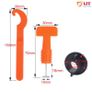 50/250pcs Tile Leveling System Kit Reusable Tile Spacer Wall Floor Clips Tool Image 3