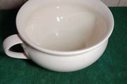 Vintage 1930s White Porcelain Chamber Pot X 2