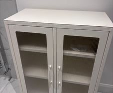 Bisley Fern Middle Peek Metal Sideboard Hall Cabinet