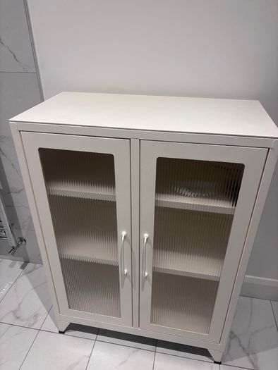 Bisley Fern Middle Peek Metal Sideboard Hall Cabinet