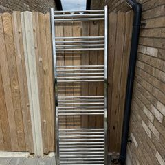 bathroom radiator silver like new